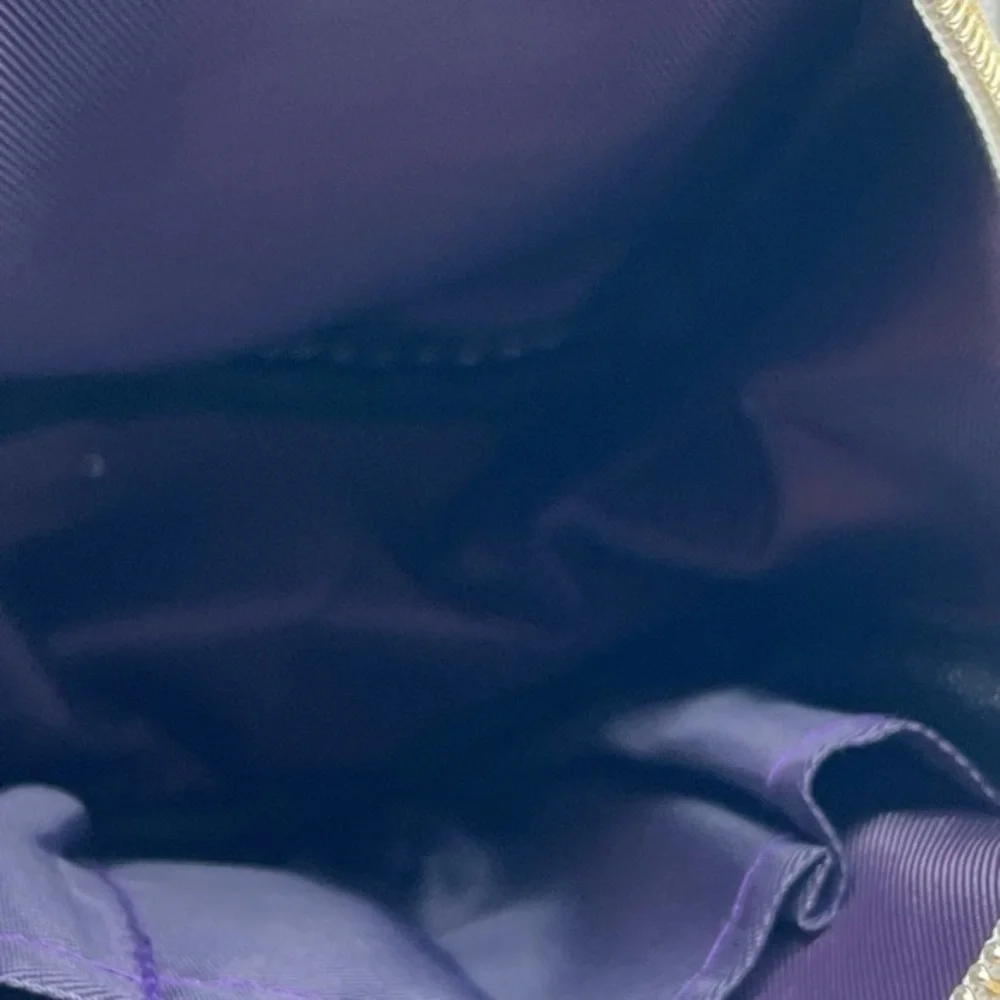 STILA white cosmetic crossbody bag